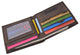 Mens Slim Bifold Wallet RFID Blocking Front Pocket Wallets for Men USA Stars & Stripes Minimalist RFID61T60HU