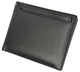600534-BK Genuine Leather Compact Multi-Card Wallet with Removable Card ID Window-[Marshal wallet]- leather wallets