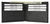 RFID Blocking Men's Premium Genuine Leather Flap Up ID Slim Bifold Wallet RFID P 53-[Marshal wallet]- leather wallets