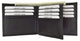 RFID Blocking Premium Soft Leather Men's Multi Card Compact Center Flip Bifold Wallet RFID P 52-[Marshal wallet]- leather wallets