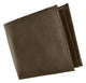 RFID Blocking Premium Soft Leather Men's Multi Card Compact Center Flip Bifold Wallet RFID P 52-[Marshal wallet]- leather wallets