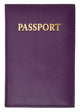 Travel Passport Holder Cover 151 CF IMPRINT-[Marshal wallet]- leather wallets