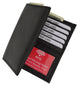 RFID Blocking Bifold Hipster Credit Card Wallet Premium Lambskin Leather RFID P 1502-[Marshal wallet]- leather wallets