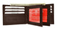 Marshal RFID Leather Mens Wallet Black Bifold Fixed Flip 3 Window ID  RFID P 1852-[Marshal wallet]- leather wallets