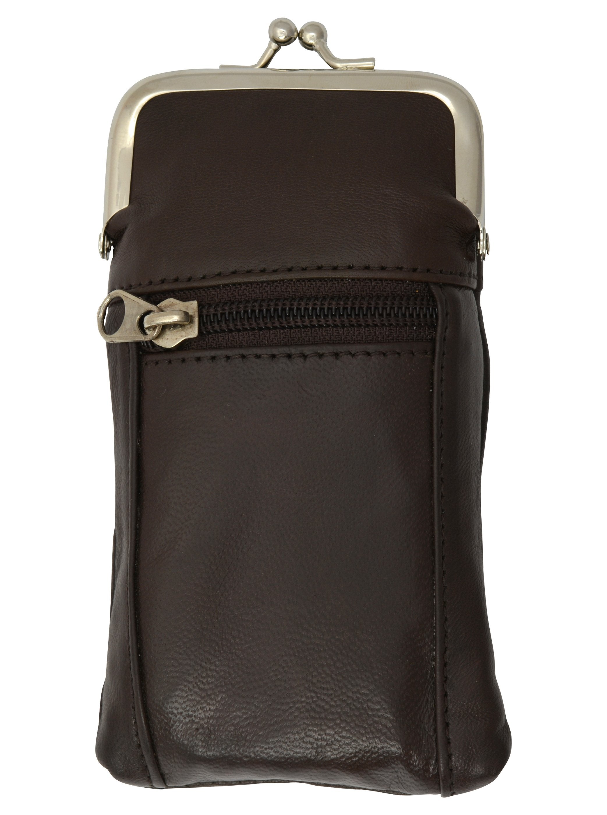 cigarette pocket case Leather Holder with Cellphone 1842 , Beige Alloy Style The Pocket Essentials Set