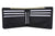 Cowboy Longhorn Design Mens Wallet Western Bifold Style Black W070-14-BK (C)-[Marshal wallet]- leather wallets