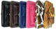 Ladies Flat Wallet with Cellphone pouch 7052-[Marshal wallet]- leather wallets