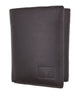 New Cavelio Mens Genuine Leather ID Card Bill Holder Trifold Wallet 731107-[Marshal wallet]- leather wallets
