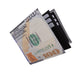 $100 Dollar Bill Men's Genuine Leather Bifold Multi Card ID Center Flap Wallet 1246-16-[Marshal wallet]- leather wallets