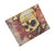 Skull Men's Genuine Leather Bifold Multi Card ID Center Flap Wallet 1246-18-[Marshal wallet]- leather wallets