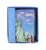 Statue of Liberty Men's Genuine Leather Credit Card ID Holder Trifold Wallet with Middle Flap 1346-17-[Marshal wallet]- leather wallets