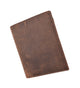 Vintage Genuine Leather RFID Blocking Bifold Hipter Multi Card ID Holder Men's Wallet RFID5502HTC-[Marshal wallet]- leather wallets