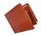 E709/100% Genuine Eel Skin Bi fold Mens Wallet E 709-[Marshal wallet]- leather wallets