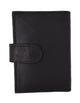 Premium Soft Leather RFID Blocking Credit Card ID Holder with Snap Closure  RFIDP570-[Marshal wallet]- leather wallets