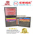 Swiss Marshall RFID Blocking Men's Vegan Leather 2 ID Windows Bifold Wallet RFID530053VG