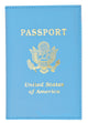 USA Logo Passport Cover Holder 151 PU USA-[Marshal wallet]- leather wallets
