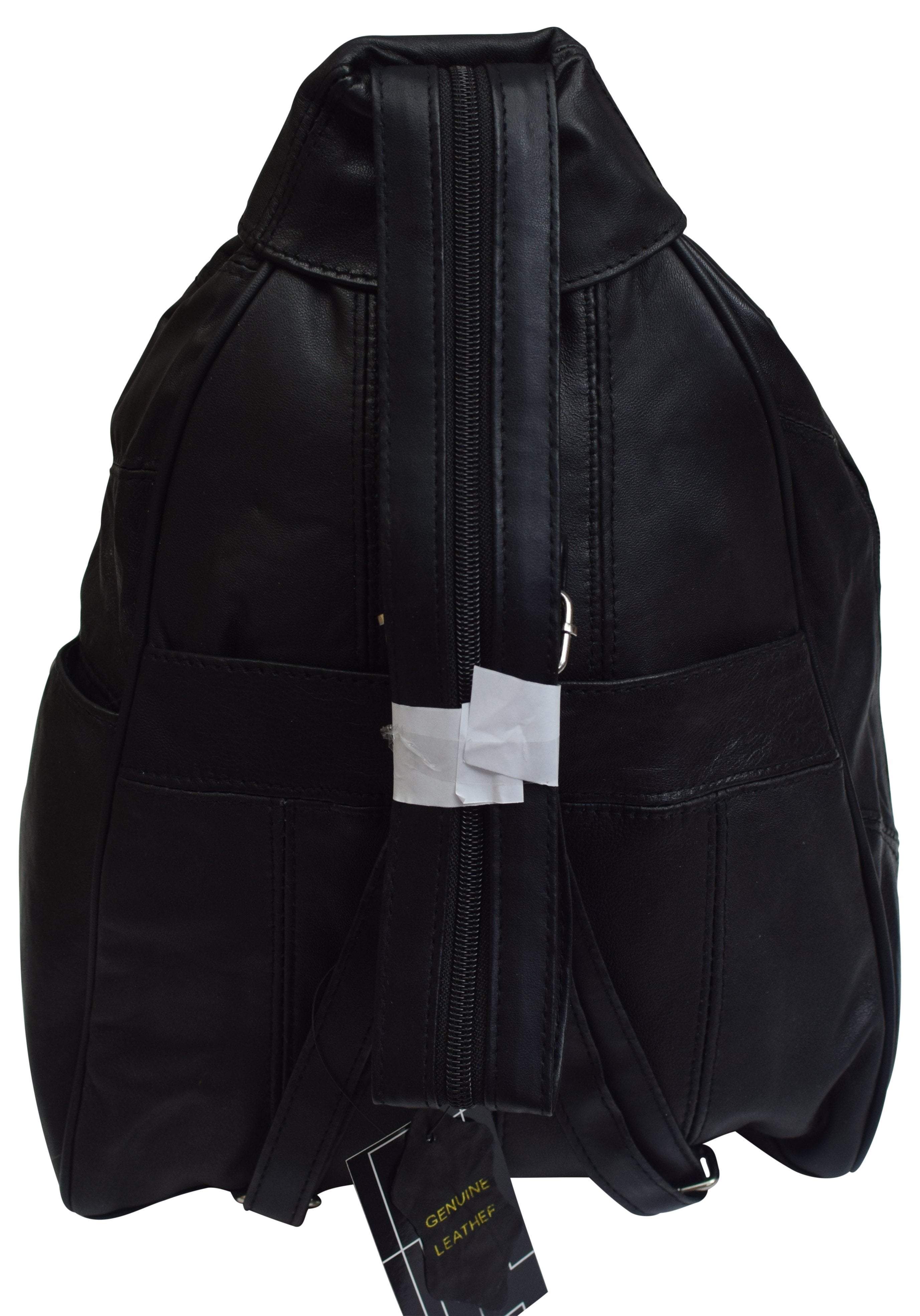 Women Fashion Genuine Leather Travel Convertible Backpack Purse W/Cell – Marshalwallet Women Fashion Genuine Leather Travel Convertible Backpack Purse W/Cell – Marshalwallet
