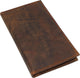 Premium Vintage Leather Long Bifold Credit Card ID RFID Blocking Wallet for Men Women RFID601529HTC