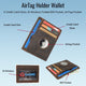 AirTag Holder Wallet RFID Vintage Leather Slim Minimalist Card Holder Compatible with AirTag RFID610370HAT