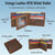 Men's RFID Blocking Vintage Leather Center Flap Bifold Credit Card ID Wallet for Men RFID600052HTC