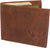 Deer Men's RFID Blocking Real Leather Bifold Trifold Wallet (Trifold)53NUTN