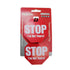 VS SKT OO2/Stop Sign Tag Red Luggage Tag